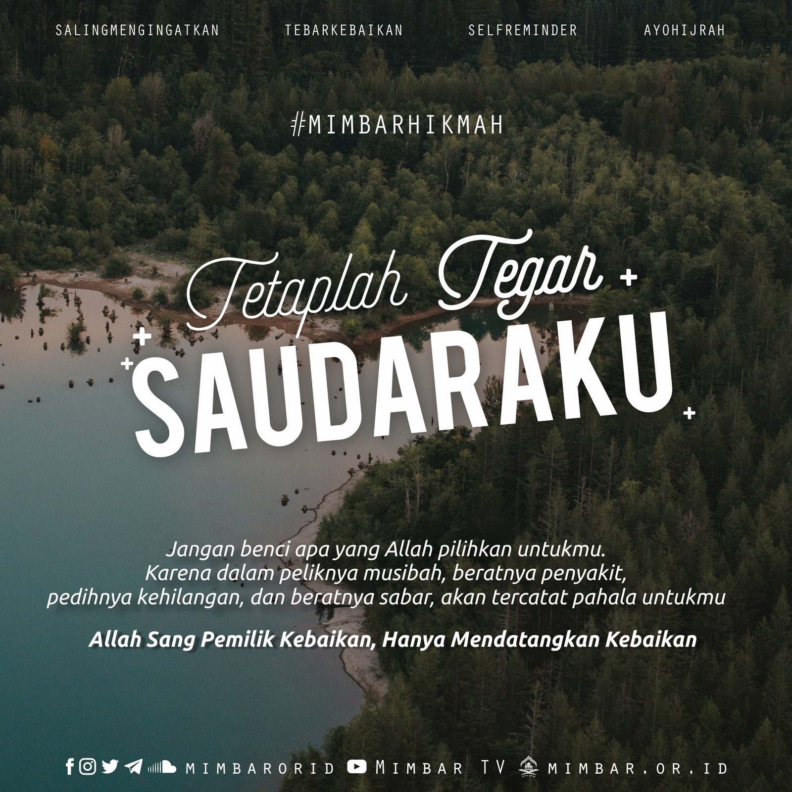 TETAP TEGAR SAUDARAKU
