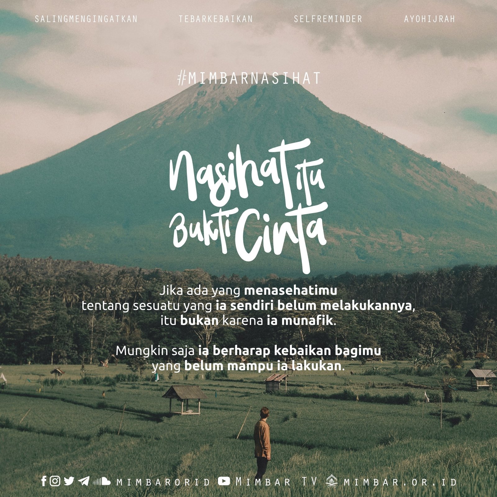 NASIHAT ITU BUKTI CINTA